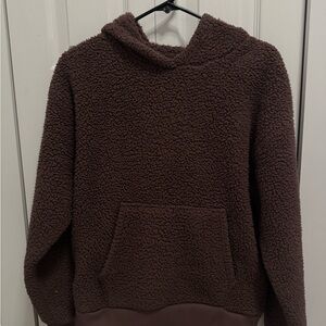 American Eagle Outfitters Purple Sherpa Hoodie